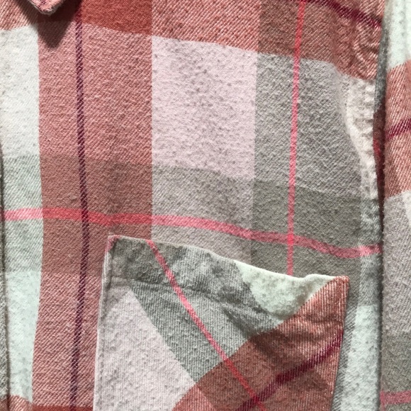 Aeropostale Women’s Flannel long sleeve SIZE L - Picture 3 of 5